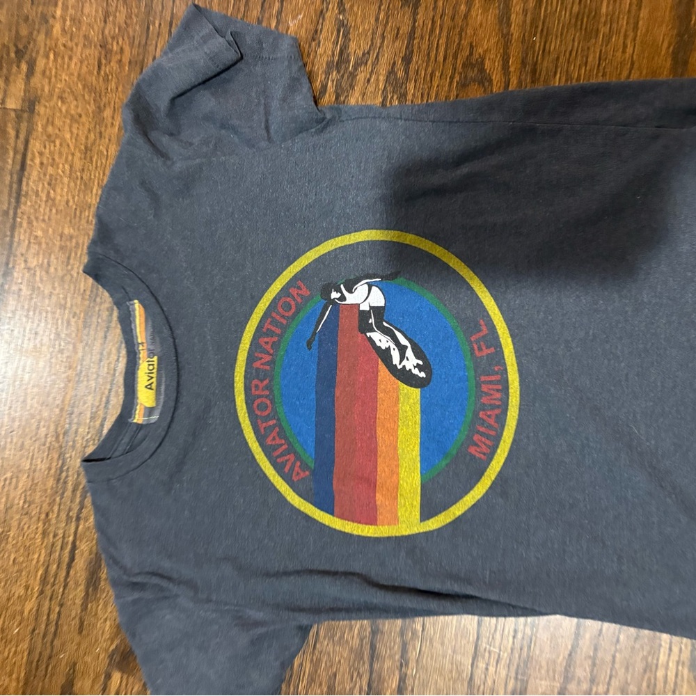 Aviator Nation Kids Gray T-Shirt